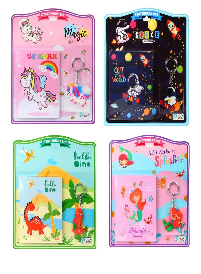 جيادا مجموعة أدوات مكتبية هدايا عيد ميلاد جيادا، عبوة من 6 تصاميم متنوعة، مناسبة للأطفال من عمر 3 سنوات فما فوق - Image 1